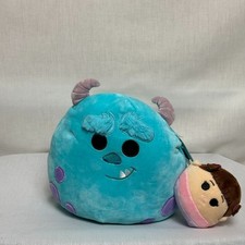 Squishmallows Disney Pixar Sulley  Boo Plush 12" Kellytoy NWT Monsters Inc
