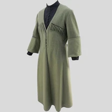 New Cossack Officer Reproduction Russian WW1 1914 Uniform Green Cossack Men Coat