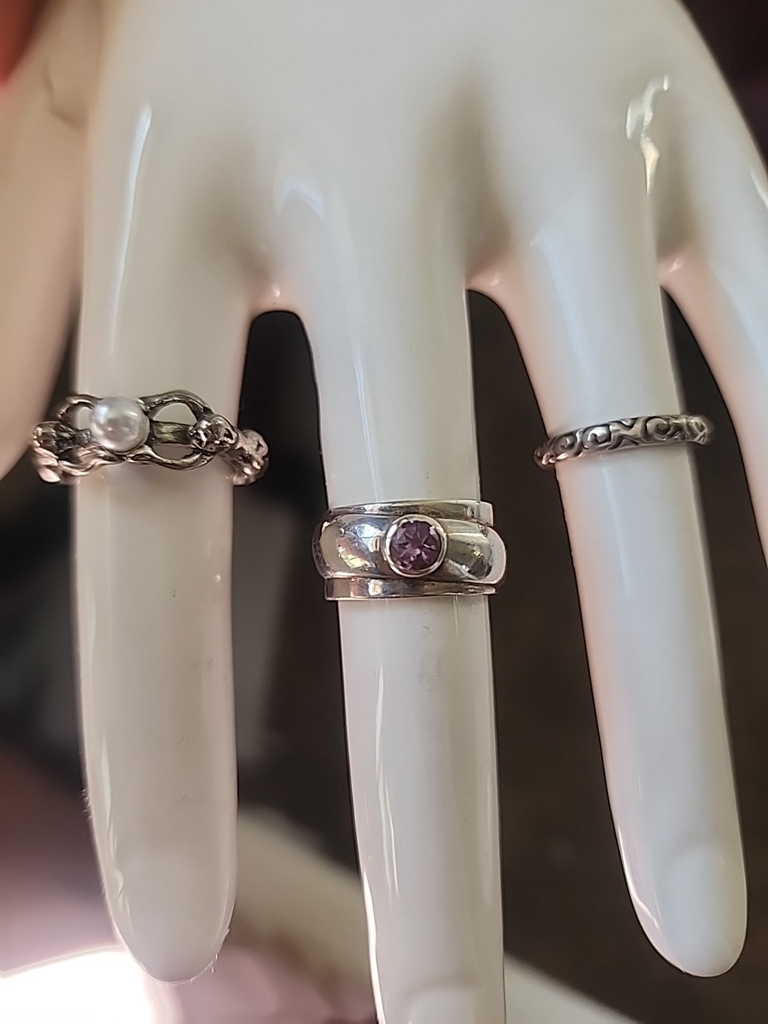 925 Sterling Silver Ring Bundle - image 3