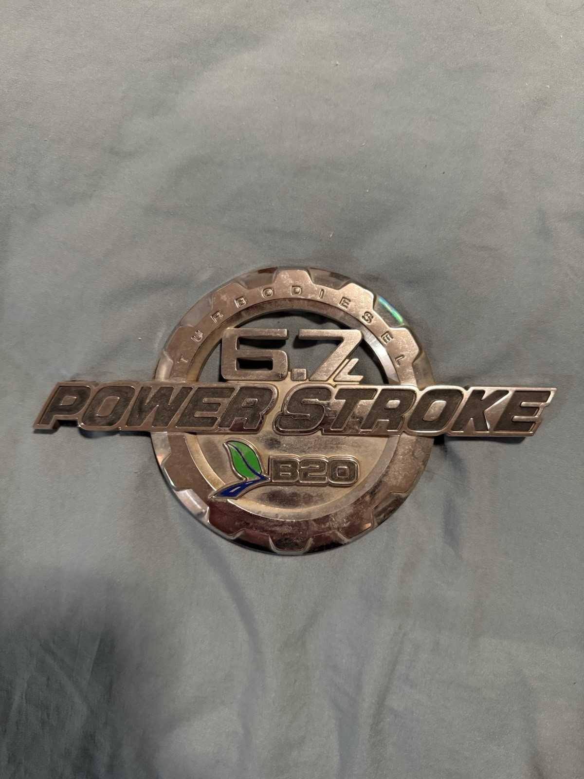 Ford F250 F150 Turbo Diesel Power Stroke Emblem 6.7 Genuine OEM
