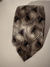 Pierre Cardin Men's Silk Ties 90s Vintage Abstract Prints Made In USA 59 X 4  