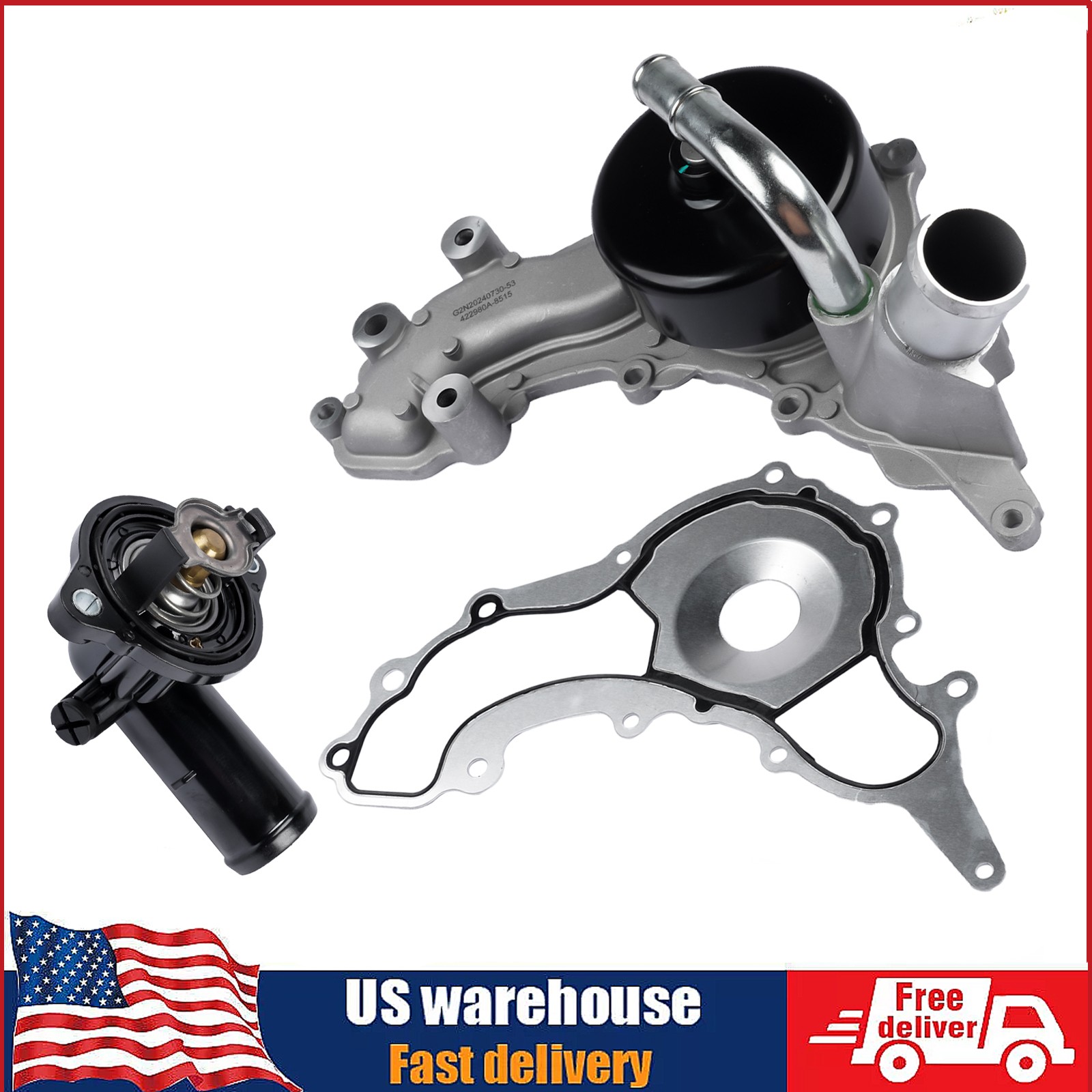Maserati Quattroporte S Q4 2013-2016 Water pump with housing P/N 297912