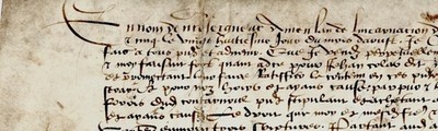 1535 Handschrift Pergament Yonne Coutarnoux Verkauf von La planchotte fratrie COLAS