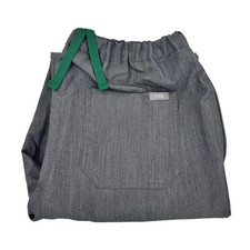 Figs Scrub Pants Mens Small Gray Pisco Drawstring Waist Pockets Technical