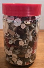 Jiff Jar Packed With Buttons