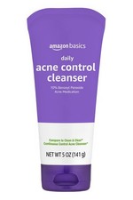 Basics Acne Treatment Face Wash - Daily Control Cleanser, Maximum Strengt