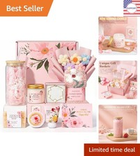 Elegant 9-Piece Rose Self-Care Gift Set   Perfect for Women  s Birthdays