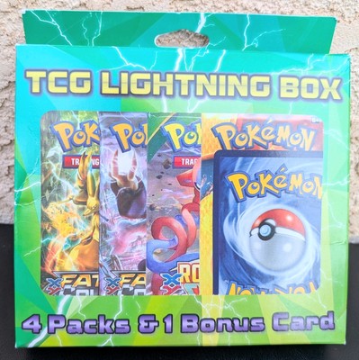 Pokemon TCG Lightning Set 4 Pack Booster Box