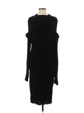 Rachel Roy Women Black Casual Dress M