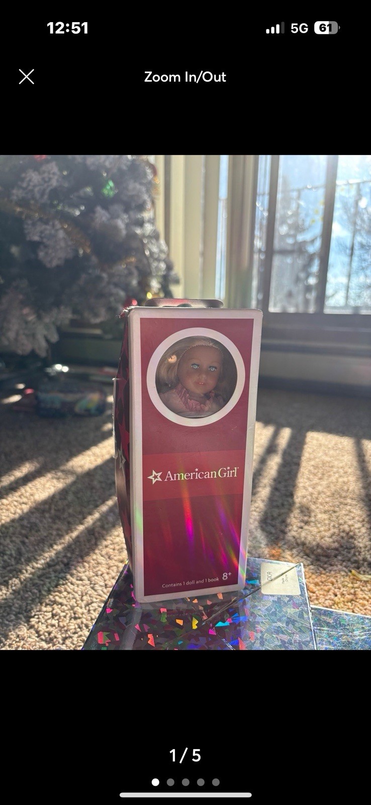 Mini American Girl Doll Caroline - 18