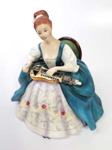 RARE ROYAL DOULTON HURDY GURDY LIMITED EDITION FIGURINE HN2796 PERFECT CONDITION - Picture 2 of 7