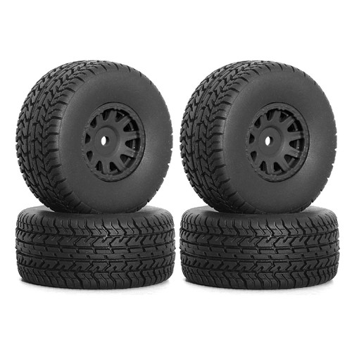 4PCS Wheel Hub Tires For ARRMA 1/14 MOJAVE GROM RC Crawler Car Upgrade Parts - Picture 15 of 17