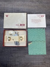 VTG. 1957 NICHOLS DYNA-MITE DERRINGER TOY CAP GUN BELT CLIP 2 BULLETS BOX CAPS