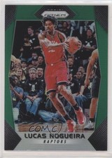 2017-18 Panini Prizm Green Prizm Lucas Nogueira #39 0x3x