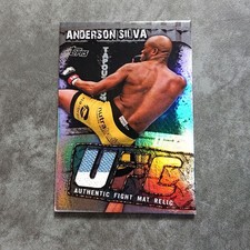 2010 Topps UFC ◇ Anderson Silva ◇ Patch Mat Card