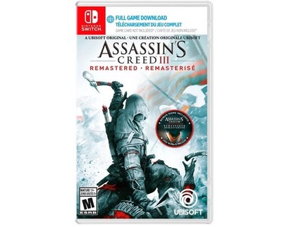 Ubisoft Assassin's Creed III Remastered - Nintendo Switch Game