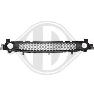 1455252 DIEDERICHS Paraurti anteriore Dx, grigio scuro FORD
