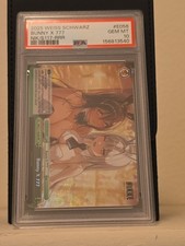 PSA 10 2025 Weiss Schwarz Goddess Of Victory: Nikke E056 Bunny X 777 RRR Foil