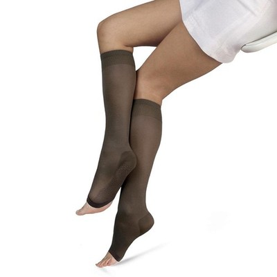 Solidea Stulpen NATUR Klasse 1. RELAX UNISEX Ccl. 1 Plus Line Offene Spitze 18