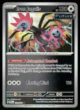 iron jugulis pokemon card value sv4M 078/066 AR 2023 MINT-NM Japanese n085 Colorless / 130 / Basic Attack 1 Iron Jugulis [Reverse Holo] #139