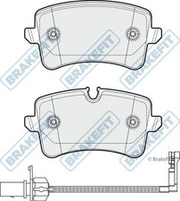 APEC Rear Brake Pad Set for Audi A7 BiTDi Quattro CGQB 3.0 Nov 2011 to Nov 2015