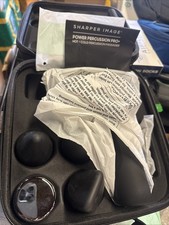 Sharper Image Power Percussion Pro Hot  Cold Percussion Massager-Open box