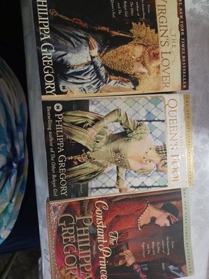 Historical Fiction Book Lot Paperback Philippa Gregory  NY Times Best Seller