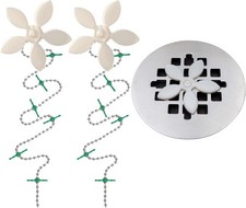 Shower Drain Hair Catcher Disposable Bathroom Hair Trap, Easy to Install in Sh