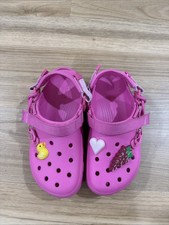 Crocs x Posty Co Post Malone Pink clogs with Jibbitz / Charms