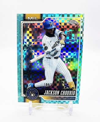 2026 Topps Chrome Baseball #51 (Aqua X-Fractor) JACKSON CHOURIO [184/199]