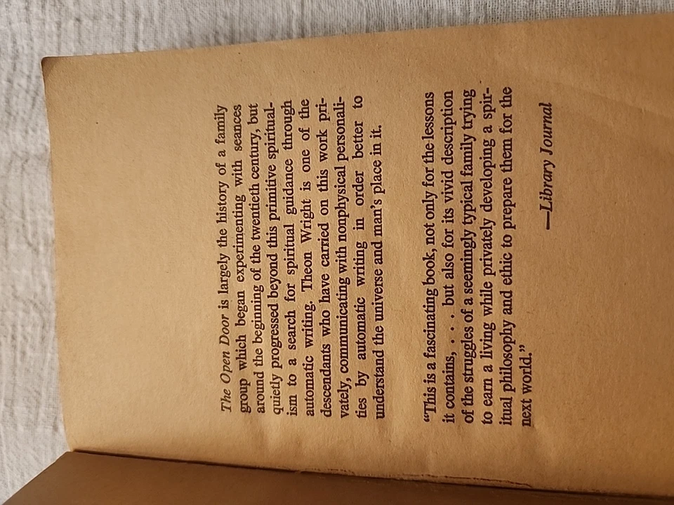 1st Edition 1973 : The Open Door ; Theon Wright Foto 4 de 4