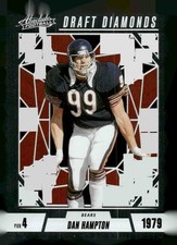 2024 Panini Absolute #DD-DHN Dan Hampton Draft Diamonds