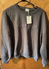 Huston X Ellany Gray Dressage Sweatshirt Purple Flowers Size M — photo 2