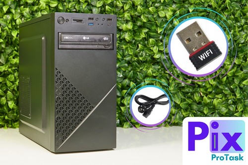 Computer da ufficio Pix ProTask PC AMD Ryzen 5 512 GB SSD NVMe 16 GB DDR4 Win11 - Foto 2 di 12