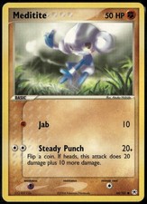Meditite 66/101 Common Hidden Legends LP Pokemon Card on eBay