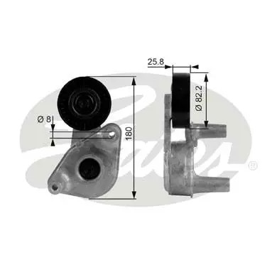 Tendicinghia multirighe T38149 GATES per HYUNDAI KIA