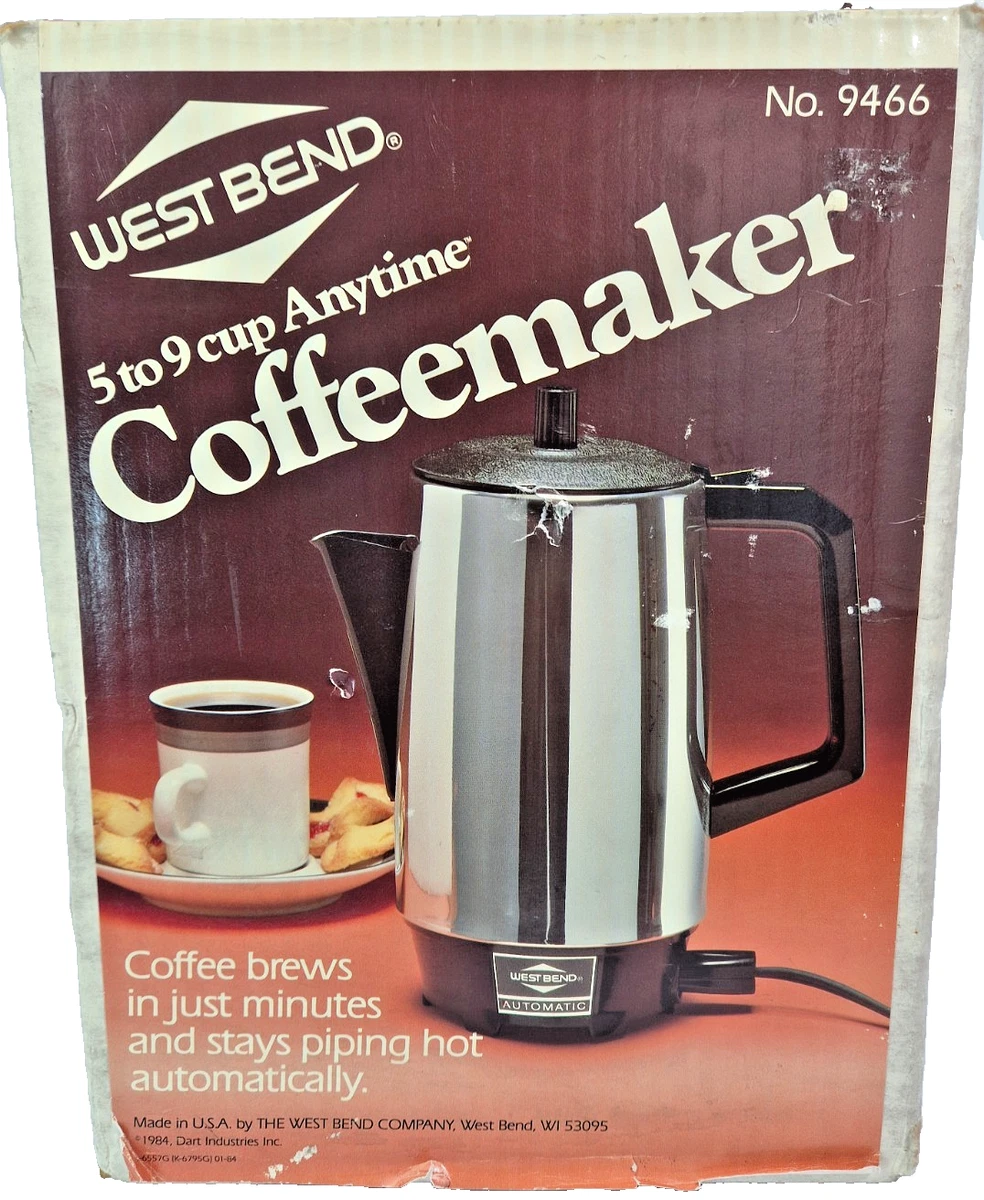 West Bend Coffee Maker In Collectible Coffee Makers for sale | eBay