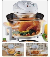 Ambiano Air Fryer Turbo Convection Oven Roaster Steamer,Halogen Oven Counter