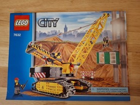 LEGO City #7632 Crawler Crane Complete with Instructions & Minifigures