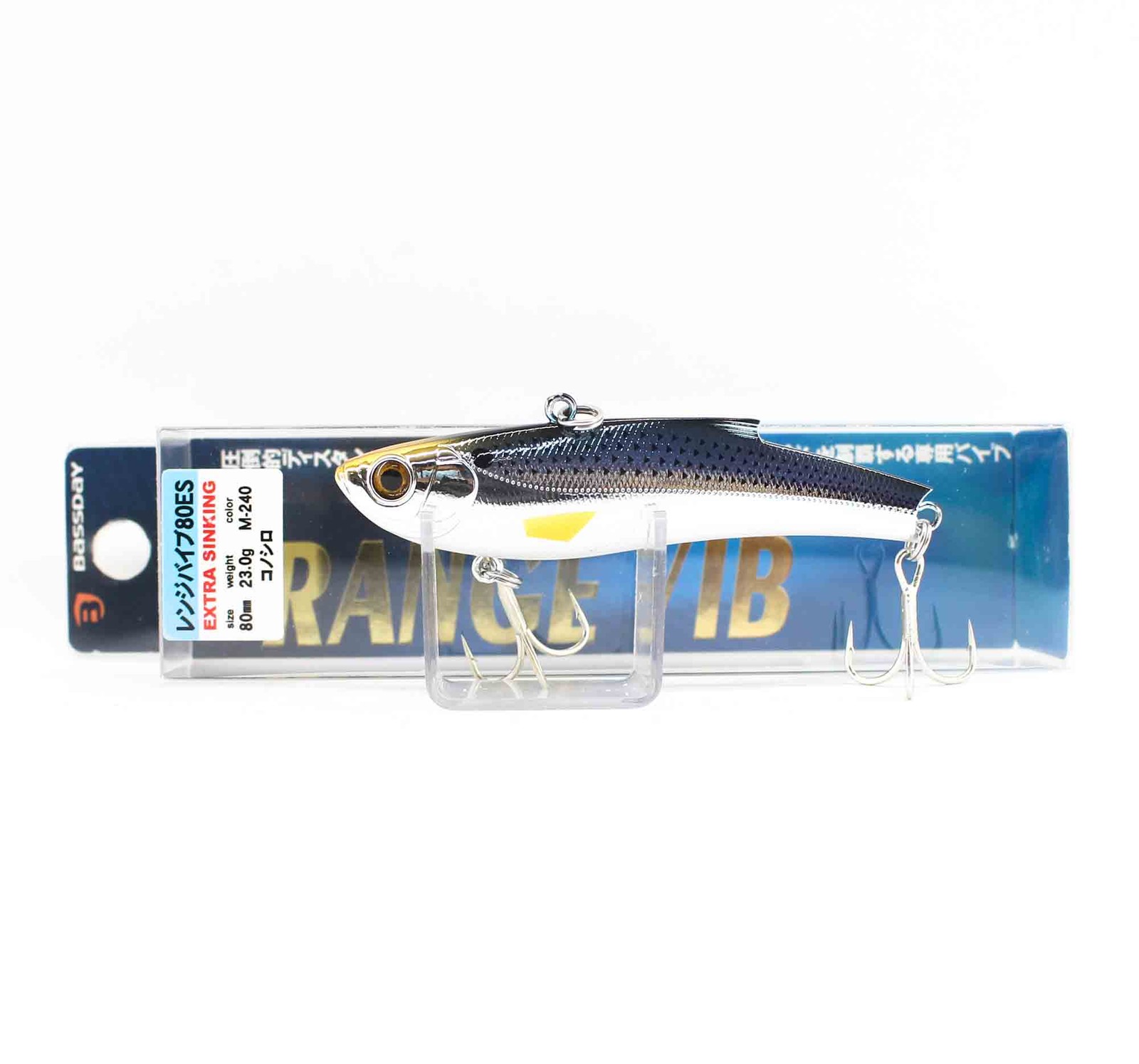 Bassday Range Vibe 80 ES Extra Sinking Vibration Lure M-240 (1258)