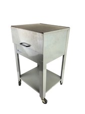 Nebs Product 7534 Posting File Cabinet with Wheels 17 x 15 x 27" Movable Top