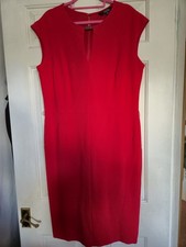 Star by Julien Macdonald Red  Dress UK 16  Smart, Work, Office Wedding Summer