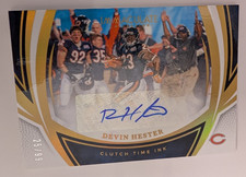 2025 Panini Immaculate Collection Devin Hester Clutch Time Ink Auto /99 CTI-DHR