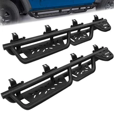 Running Boards for 2020-2025 Jeep Gladiator JT 4 Door Drop Side Step Nerf Bar