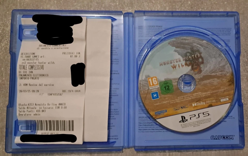 Monster Hunter Wilds PS5 (2025), foto 1 di 2