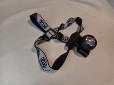 Petzl Micro Head Torch Black Grey Working with Spare Bulb 