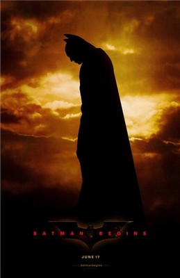 Batman Begins 27 x 40 Movie Poster - Style A