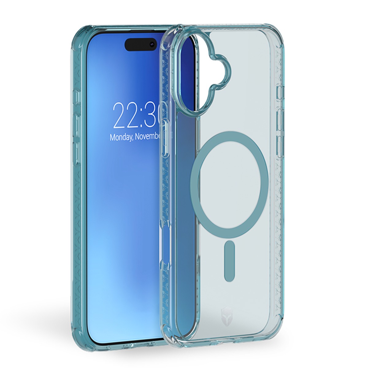 Coque iPhone 16 antichoc verte Force Coque renforcée Air Tryax