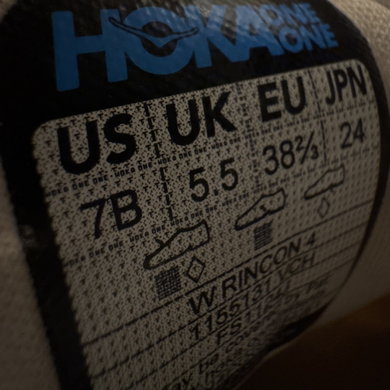 Hoka One One Rincon 4 Beige Mesh Women's Running Shoes Lightweight Breathable thumbnail 6