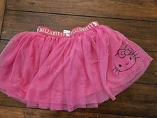 Girls Size XS Hello Kitty Skirt Tutu Ballerina Layered Elastic Waist